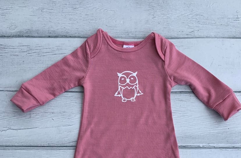 Baby Gown - Owl